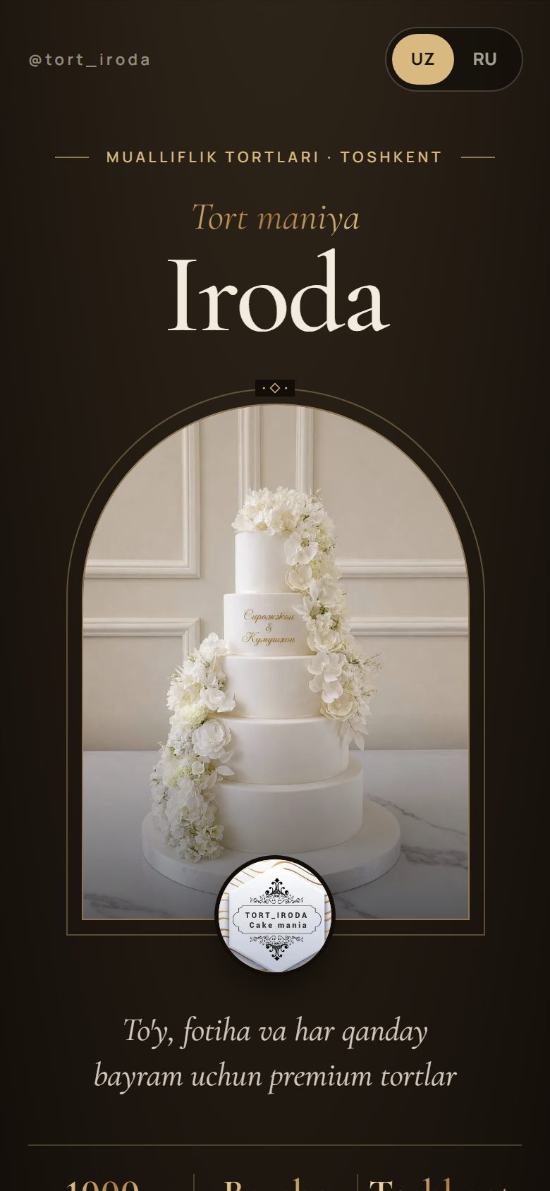 Tort maniya Iroda